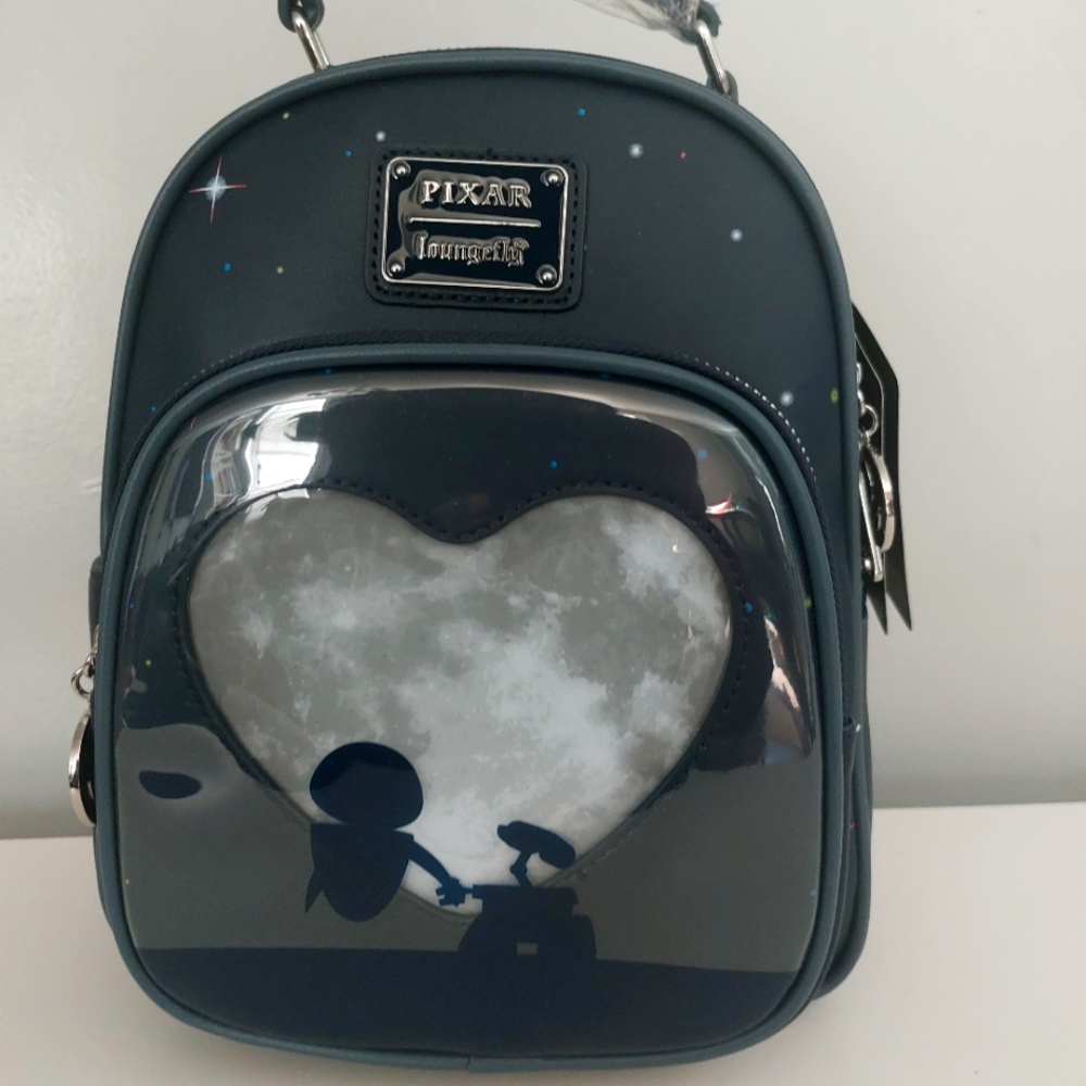Wall-e Moon EVE moon loungefly mini backpack